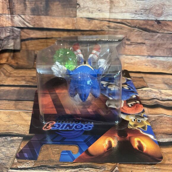 Sonic the Hedgehog 3 Movie Action Figure with Master Emerald Jakks Pacific 5" - Picture 3 of 7